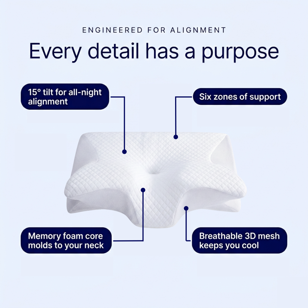 Nerio Cervical Contour Pillow