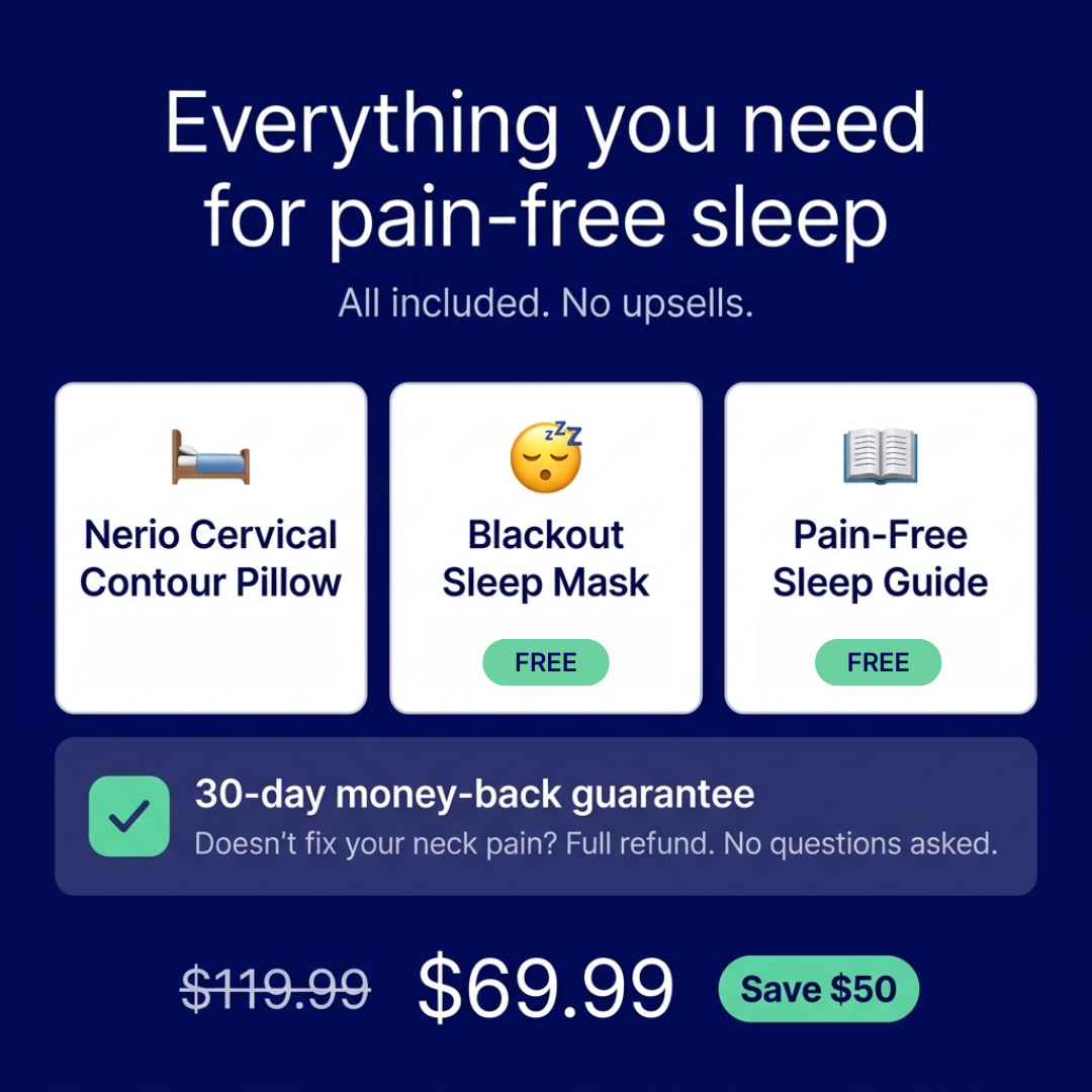 Nerio Cervical Contour Pillow